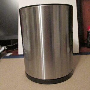 Large Stainless Steel Rotating Countertop Organizer